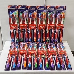 12 Dr.Fresh Medium Tooth Brush 2 Packs,Colors Vary